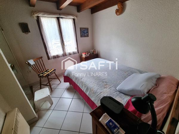 Petite maison 4 faces avec jardin, vue sur les montagnes