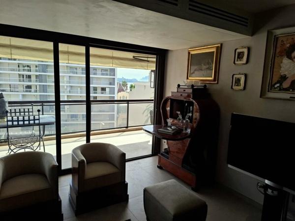 Grand 2 pièces cotè Croisette vue mer