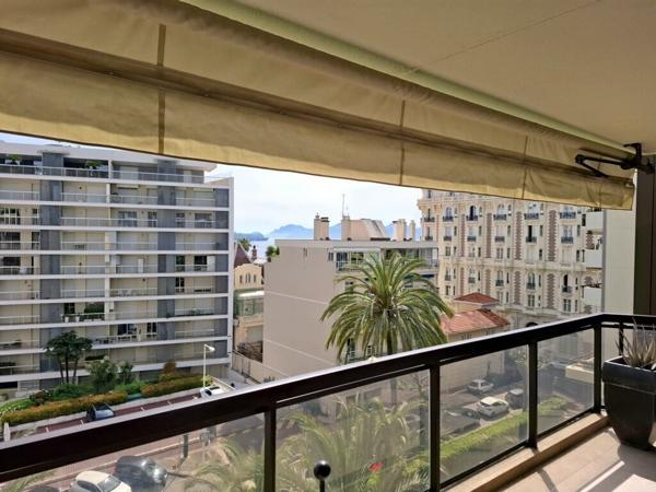 Grand 2 pièces cotè Croisette vue mer