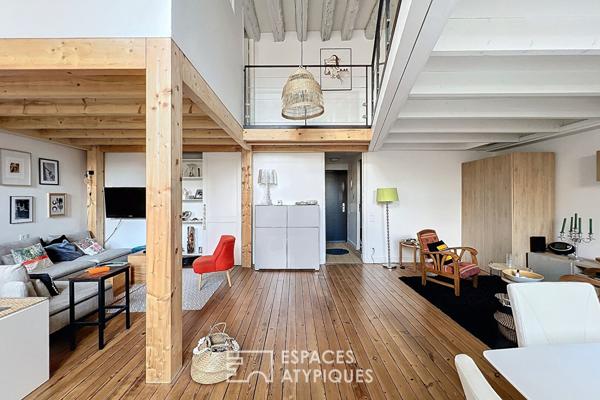 Appartement avec grande terrasse sur les quais