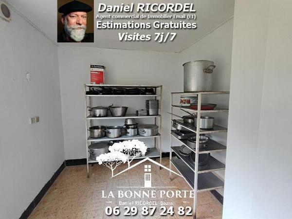 Vente a terme ok 18 ch, salle 150 couverts dépendances, sur13000m²