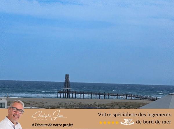 Duplex dernier étage vue mer avec parking