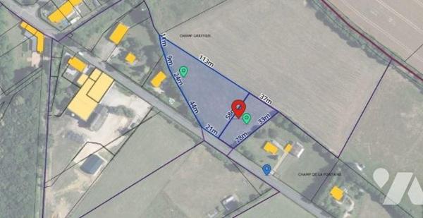 terrain à bâtir 4 159m², IVOY-LE-PRE