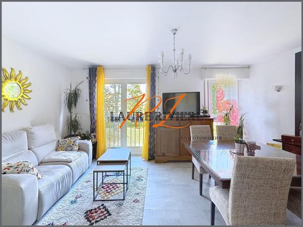 T3 lumineux de 73 m² avec garage dans parc verdoyant