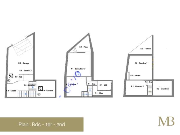 Maison 4 pièces - 83 m² Exclusivité efficity