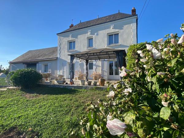 Maison familiale avec vue exceptionnelle sur le Cher
