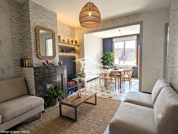 Vente immobilière : Maison à Halluin  4 pièces 86 m² 168 000 €- Jacquot Immobilier.