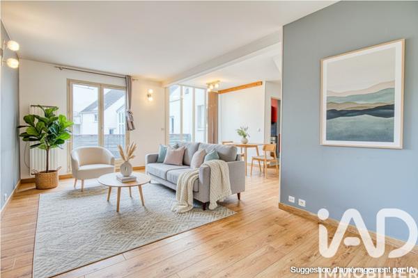 Appartement à vendre 4 pièces 73 m² Andrésy