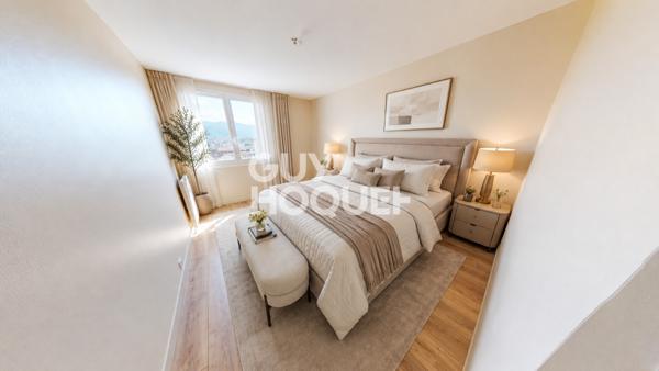 Rare à louer appartement 3 pièces de 62 m² avec garage cave et vue