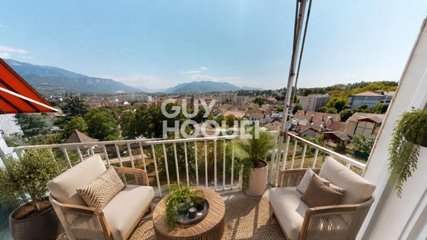 Rare à louer appartement 3 pièces de 62 m² avec garage cave et vue