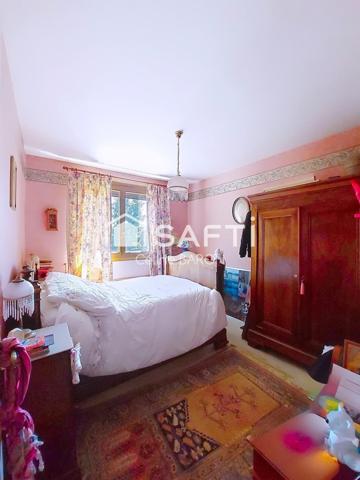 Maison T4 sur sous-sol avec jardin clos et arboré