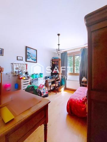 Maison T4 sur sous-sol avec jardin clos et arboré