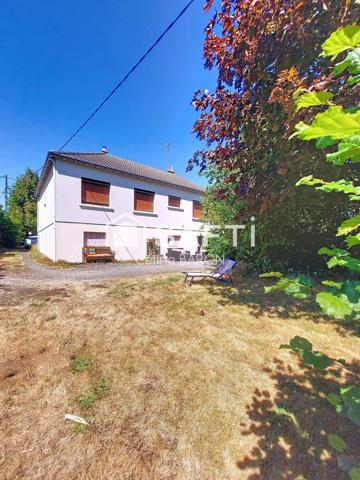 Maison T4 sur sous-sol avec jardin clos et arboré