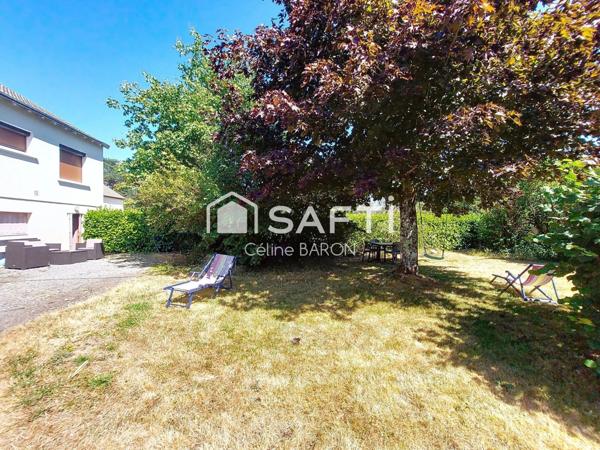 Maison T4 sur sous-sol avec jardin clos et arboré