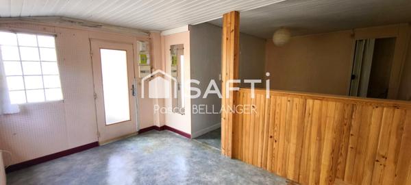 maison de type T5 située à Commentry, offrant un beau potentiel de rénovation