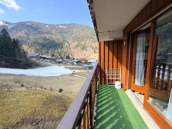 Studio cabine vue pistes sans vis-à-vis