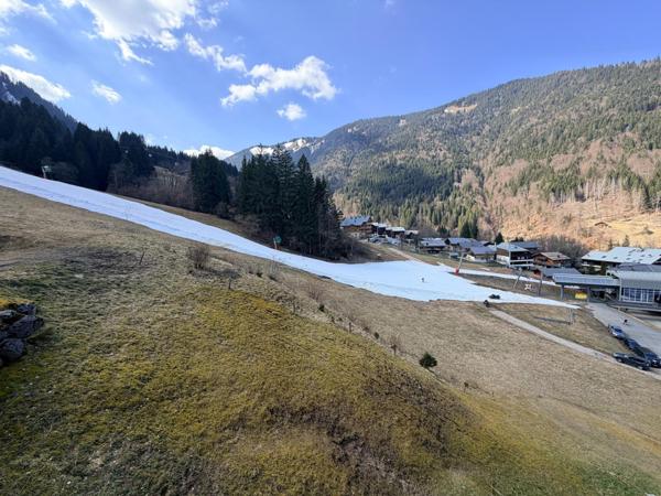 Studio cabine vue pistes sans vis-à-vis