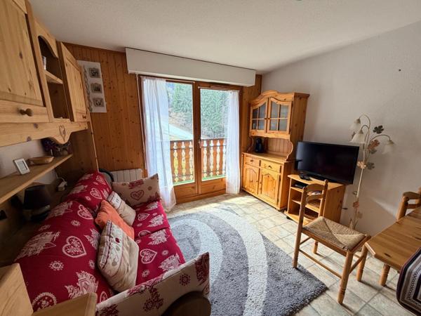 Studio cabine vue pistes sans vis-à-vis