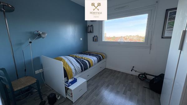 Lille (59000) T3 - dernier étage - résidence récente - proche métro Canteleu