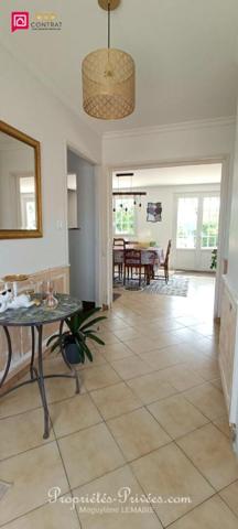 Maison 5 pièces - 2 chambres - Sous-sol total - Jardin au PLESSIS-GROHAN (27)