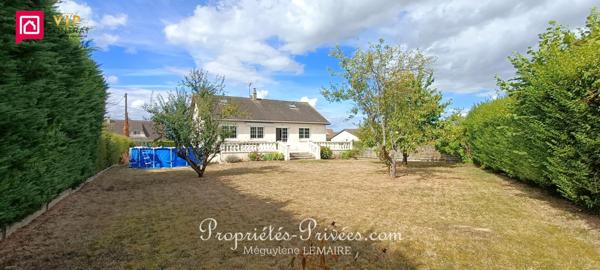 Maison 5 pièces - 2 chambres - Sous-sol total - Jardin au PLESSIS-GROHAN (27)