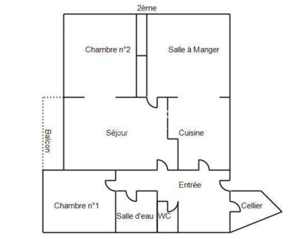 T3 - MAIRIE DE CHANTENAY,  AU CALME DANS UN CADRE VERDOYANT