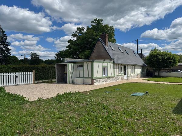 Deux maisons sur un même terrain : longère entièrement rénovée + maison indépendante