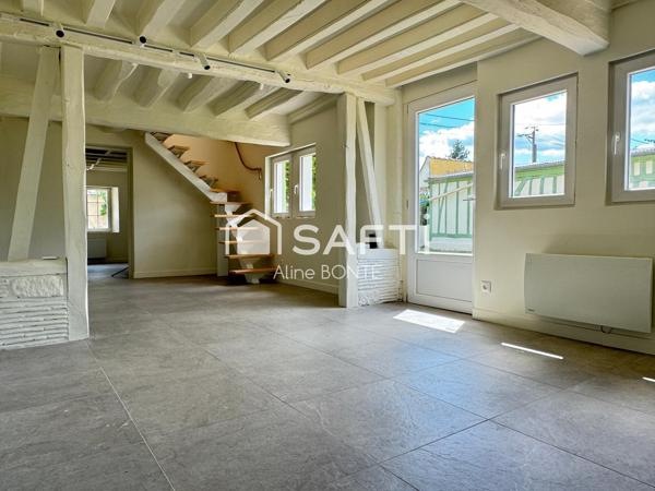 Deux maisons sur un même terrain : longère entièrement rénovée + maison indépendante