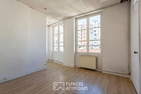 Appartement T2 en dernier étage à rénover