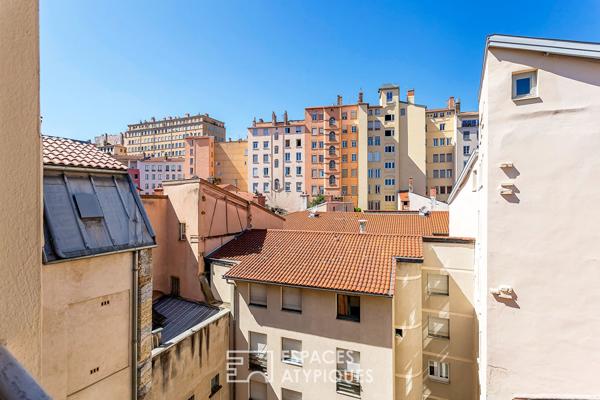 Appartement T2 en dernier étage à rénover
