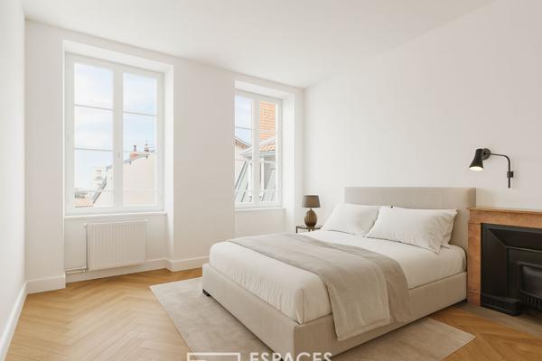 Appartement T2 en dernier étage à rénover