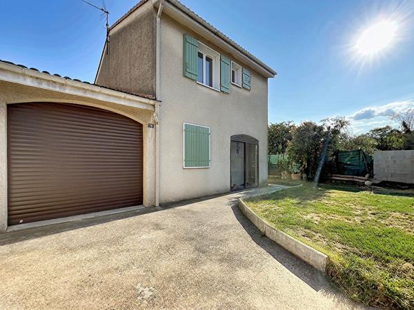 Charmante maison familiale avec jardin, garage motorisé et 3 chambres