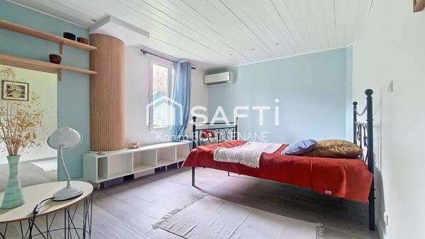 Maison individuelle, 5 chambres, dépendance, 580 m2 de terrain