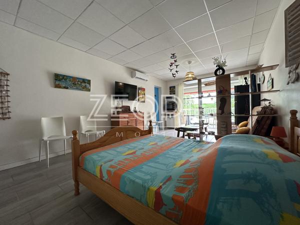 Moule (97160) Exclusivité ZEOPIE Immobilier : T1 de 34m² Résidence Alizés avec accès mer direct.