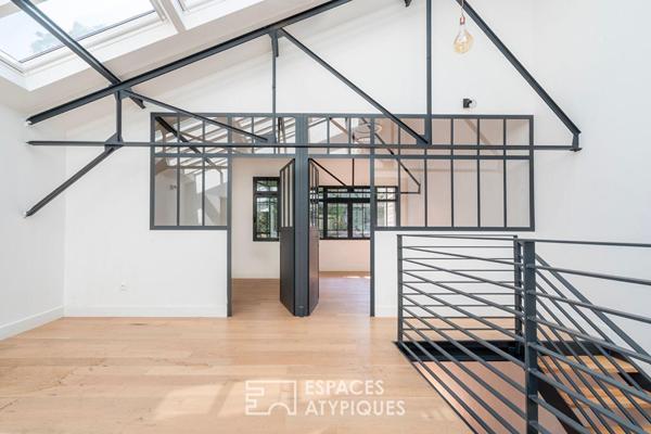 Loft en duplex avec jardin privatif en coeur de ville