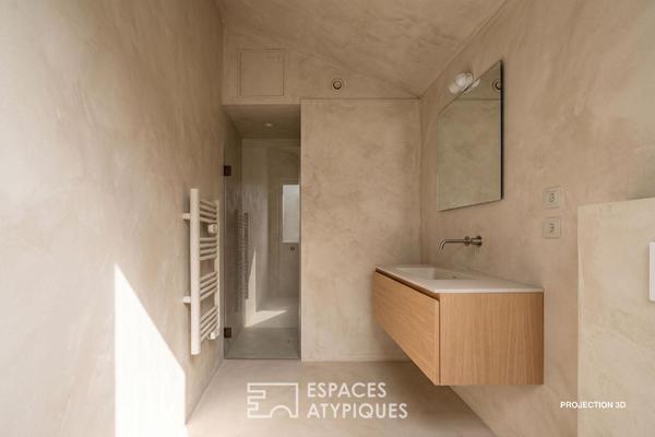 Loft en duplex avec jardin privatif en coeur de ville