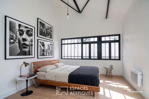 Loft en duplex avec jardin privatif en coeur de ville