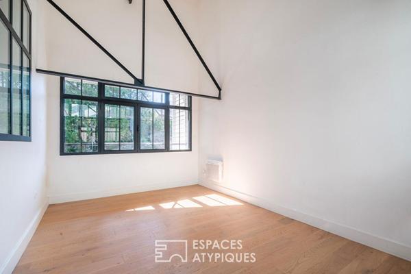 Loft en duplex avec jardin privatif en coeur de ville