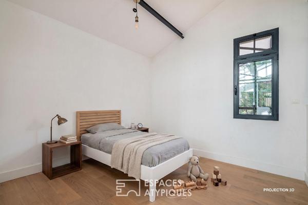 Loft en duplex avec jardin privatif en coeur de ville