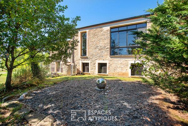 Propriété rénovée avec vue dégagée sur la campagne tarnaise