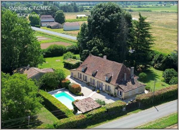 Périgourdine + gîte - 305 m² - Piscine - 7 chambres - Terrain 4070 m²