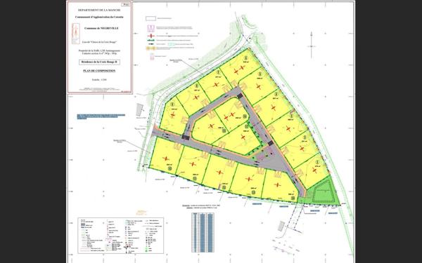 Terrain à vendre    Négreville