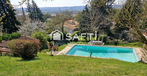 125m², vue dégagée et terrain constructible : cadre de vie rare à Labège