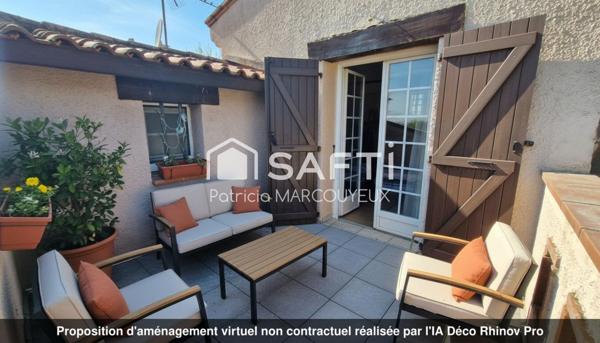 125m², vue dégagée et terrain constructible : cadre de vie rare à Labège