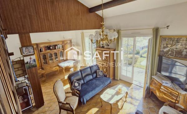 125m², vue dégagée et terrain constructible : cadre de vie rare à Labège