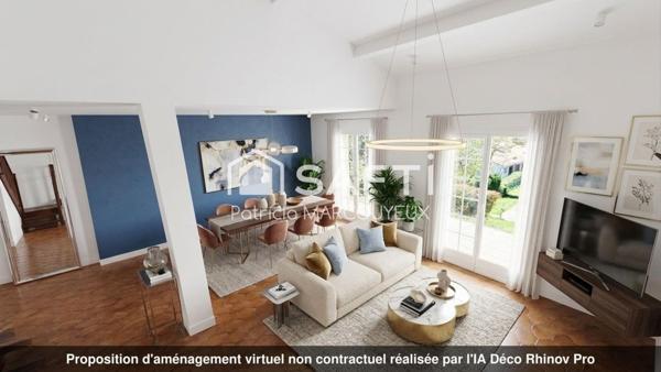 125m², vue dégagée et terrain constructible : cadre de vie rare à Labège