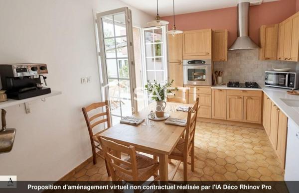 125m², vue dégagée et terrain constructible : cadre de vie rare à Labège