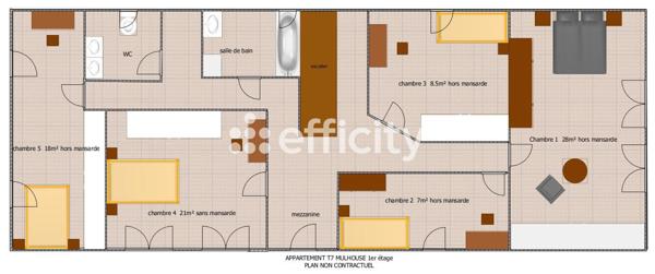 Appartement 11 pièces - 270 m² Bien prestige