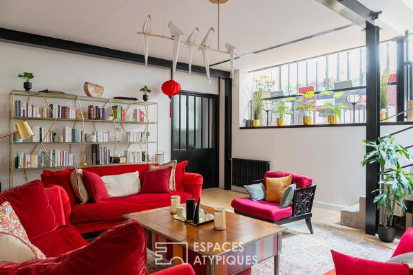 Maison/loft avec terrasse