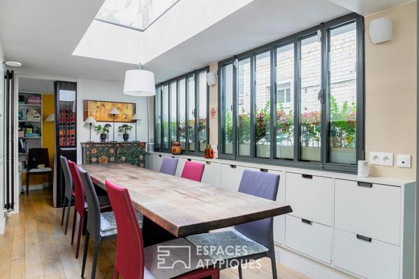 Maison/loft avec terrasse